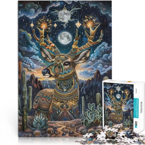 Puzzle 2000 Teile für Erwachsene “Fantasie Hirsch” Aus Karton,Geeignet für Kinder ab 14 Jahren Startseite Lernspiele DIY Spielzeug Erwachsene und Jugendliche。Größe:70x100cm Puzzle 2000 Teile für Erwachsene “Fantasie Hirsch” Aus Karton,Geeignet für Kinder ab 14 Jahren Startseite Lernspiele DIY Spielzeug Erwachsene und Jugendliche。Größe:70x100cm von KGUHVFTK