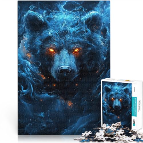 Puzzle für Erwachsene, 1000 Teile “Astralbär” Aus Karton,Geeignet für Kinder ab 14 Jahren Eltern-Kind-Interaktion Wunschliste mit dem Weihnachtsmann。Größe:38x52cm/14.9x20.4Zoll Puzzle für Erwachsene, 1000 Teile “Astralbär” Aus Karton,Geeignet für Kinder ab 14 Jahren Eltern-Kind-Interaktion Wunschliste mit dem Weihnachtsmann。Größe:38x52cm/14.9x20.4Zoll von KGUHVFTK