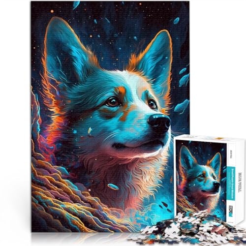 Puzzle für Erwachsene, 1000 Teile “Corgi-Hundezauber” Aus Karton,Geeignet für Kinder ab 14 Jahren Quizspiel Erwachsene und Jugendliche。Größe:38x52cm/14.9x20.4Zoll Puzzle für Erwachsene, 1000 Teile “Corgi-Hundezauber” Aus Karton,Geeignet für Kinder ab 14 Jahren Quizspiel Erwachsene und Jugendliche。Größe:38x52cm/14.9x20.4Zoll von KGUHVFTK