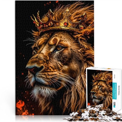 Puzzle für Erwachsene, 1000 Teile “Majestätischer König der Löwen” Aus Karton,für Kinder ab 14 Jahren Heimdekorationsspielzeug ganze Familie eignet。 Puzzle für Erwachsene, 1000 Teile “Majestätischer König der Löwen” Aus Karton,für Kinder ab 14 Jahren Heimdekorationsspielzeug ganze Familie eignet。 von KGUHVFTK