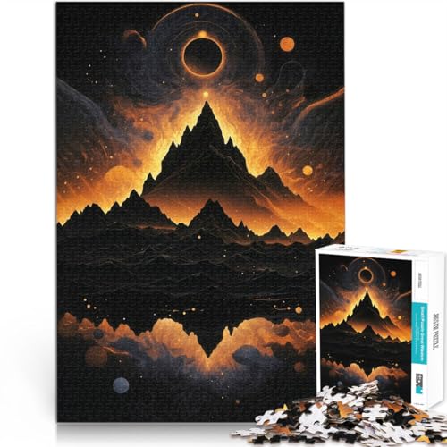 Puzzle für Erwachsene, 1000 Teile “Mondbeschienener Majestätsberg” Aus Karton,Geeignet für Kinder ab 14 Jahren Familienaktivitäten Es eignet ganze Familie。 Puzzle für Erwachsene, 1000 Teile “Mondbeschienener Majestätsberg” Aus Karton,Geeignet für Kinder ab 14 Jahren Familienaktivitäten Es eignet ganze Familie。 von KGUHVFTK