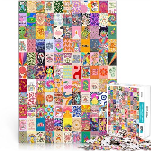 Puzzle für Erwachsene, 1000 Teile “Psychedelische Farbspleißung” Aus Karton,Geeignet für Kinder ab 14 Jahren für Lernspiel-Herausforderungsspielzeug Interessante Geschenke zur Stressreduzierung。 Puzzle für Erwachsene, 1000 Teile “Psychedelische Farbspleißung” Aus Karton,Geeignet für Kinder ab 14 Jahren für Lernspiel-Herausforderungsspielzeug Interessante Geschenke zur Stressreduzierung。 von KGUHVFTK
