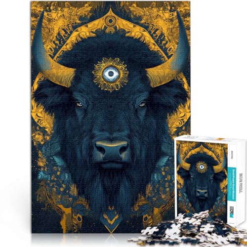Puzzle für Erwachsene, 1000 Teile “Stierkopfkunst” Aus Karton,ab 14 Jahren Anti-Stress-Familienspiel schwierige Herausforderung Geburtstags- und einzigartige Geschenke。Größe:38x52cm/14.9x20.4Zoll Puzzle für Erwachsene, 1000 Teile “Stierkopfkunst” Aus Karton,ab 14 Jahren Anti-Stress-Familienspiel schwierige Herausforderung Geburtstags- und einzigartige Geschenke。Größe:38x52cm/14.9x20.4Zoll von KGUHVFTK