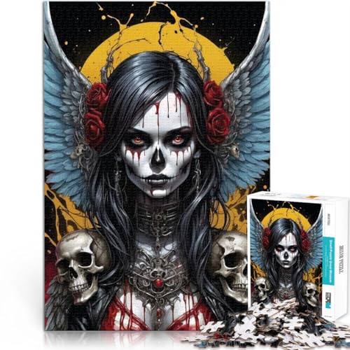 Puzzle für Erwachsene, 2000 Teile “Engel des Todes Poster Art” Aus Karton，ab 14 Jahren Schönes DesignspielSchönes Designspiel Geschenkideen。Größe：70x100cm/27.5x39.3Zoll von KGUHVFTK