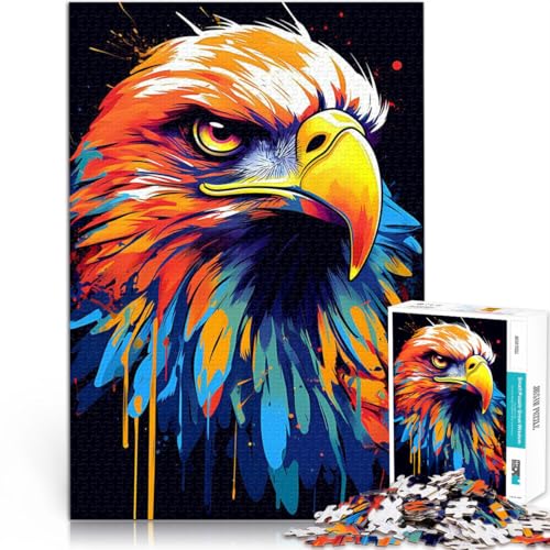 Puzzle für Erwachsene 1000 Teile “Adler Amerikanischer Geistervogel” Aus Karton,ab 14 Jahren Für Paare geeignet Geburtstagsgeschenke。Größe:26x38cm/10.2x14.9Zoll Puzzle für Erwachsene 1000 Teile “Adler Amerikanischer Geistervogel” Aus Karton,ab 14 Jahren Für Paare geeignet Geburtstagsgeschenke。Größe:26x38cm/10.2x14.9Zoll von KGUHVFTK