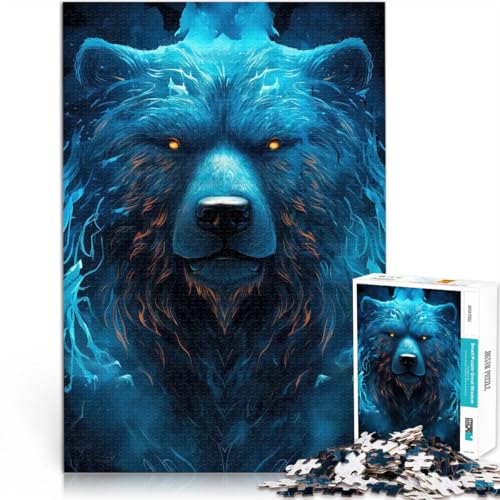 Puzzle für Erwachsene 1000 Teile “Astralbär” Aus Karton,Geeignet für Kinder ab 14 Jahren Lernspiel Künstlersammlung, Bildende Kunst。Größe:38x52cm/14.9x20.4Zoll Puzzle für Erwachsene 1000 Teile “Astralbär” Aus Karton,Geeignet für Kinder ab 14 Jahren Lernspiel Künstlersammlung, Bildende Kunst。Größe:38x52cm/14.9x20.4Zoll von KGUHVFTK