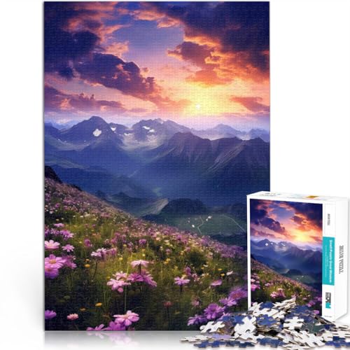 Puzzle für Erwachsene 1000 Teile “Berge - Erneuerungskamm” Aus Karton,ab 14 Jahren Spiel Wanddekoration Angeboten als Geschenk für die ganze Familie。Größe:38x52cm/14.9x20.4Zoll Puzzle für Erwachsene 1000 Teile “Berge - Erneuerungskamm” Aus Karton,ab 14 Jahren Spiel Wanddekoration Angeboten als Geschenk für die ganze Familie。Größe:38x52cm/14.9x20.4Zoll von KGUHVFTK