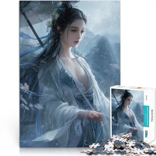 Puzzle für Erwachsene 1000 Teile “Chinesische antike Schönheit” Aus Karton,für 14+ Lernspiele für Erwachsene und Jugendliche 。Größe:38x52cm/14.9x20.4Zoll Puzzle für Erwachsene 1000 Teile “Chinesische antike Schönheit” Aus Karton,für 14+ Lernspiele für Erwachsene und Jugendliche 。Größe:38x52cm/14.9x20.4Zoll von KGUHVFTK