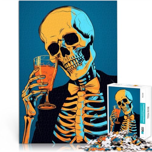 Puzzle für Erwachsene 1000 Teile “Edles Skelett” Aus Karton,ab 14 Jahren Spielzeug Geburtstagsgeschenk。Größe:38x52cm/14.9x20.4Zoll Puzzle für Erwachsene 1000 Teile “Edles Skelett” Aus Karton,ab 14 Jahren Spielzeug Geburtstagsgeschenk。Größe:38x52cm/14.9x20.4Zoll von KGUHVFTK
