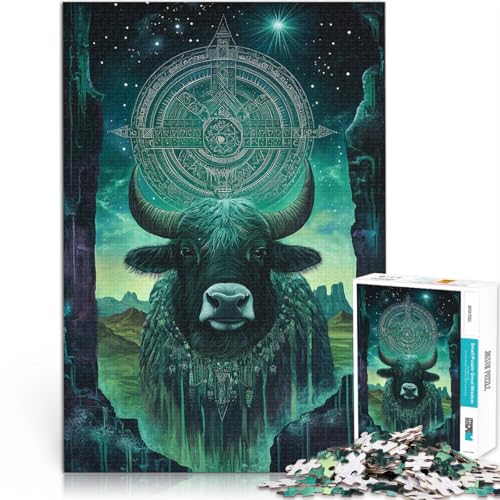 Puzzle für Erwachsene 1000 Teile “Fantasie-Yak” Aus Karton,für Kinder ab 14 Jahren Eltern-Kind-Interaktion Geschenke für Freunde und Familie。Größe:26x38cm/10.2x14.9Zoll Puzzle für Erwachsene 1000 Teile “Fantasie-Yak” Aus Karton,für Kinder ab 14 Jahren Eltern-Kind-Interaktion Geschenke für Freunde und Familie。Größe:26x38cm/10.2x14.9Zoll von KGUHVFTK