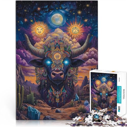 Puzzle für Erwachsene 1000 Teile “Farbiger Yak” Aus Karton,Geeignet für Personen ab 14 Jahren Lernspiel-Herausforderungsspielzeug EIN Kunstwerk。Größe:26x38cm/10.2x14.9Zoll Puzzle für Erwachsene 1000 Teile “Farbiger Yak” Aus Karton,Geeignet für Personen ab 14 Jahren Lernspiel-Herausforderungsspielzeug EIN Kunstwerk。Größe:26x38cm/10.2x14.9Zoll von KGUHVFTK