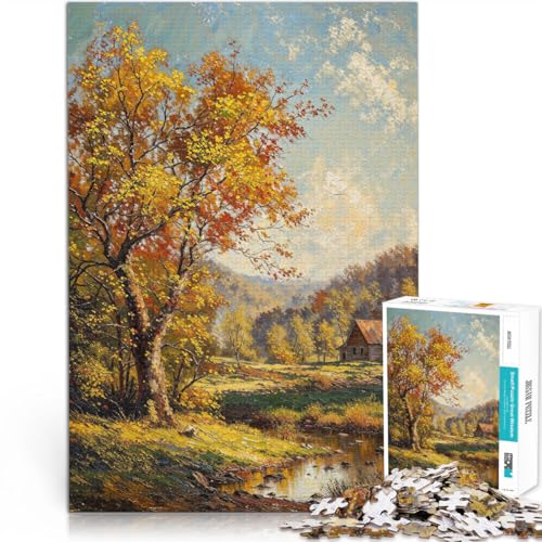 Puzzle für Erwachsene 1000 Teile “Goldener Rückzugsort” Aus Karton,für Kinder ab 14 Jahren Intellektuelles Spiel Geschenkideen。Größe:38x52cm/14.9x20.4Zoll Puzzle für Erwachsene 1000 Teile “Goldener Rückzugsort” Aus Karton,für Kinder ab 14 Jahren Intellektuelles Spiel Geschenkideen。Größe:38x52cm/14.9x20.4Zoll von KGUHVFTK