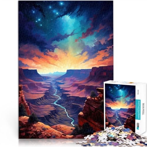 Puzzle für Erwachsene 1000 Teile “Grand Canyon von Oben” Aus Karton,ab 14 Jahren Heimdekorationsspielzeug Weihnachtsgeburtstagsgeschenk。Größe:38x52cm/14.9x20.4Zoll Puzzle für Erwachsene 1000 Teile “Grand Canyon von Oben” Aus Karton,ab 14 Jahren Heimdekorationsspielzeug Weihnachtsgeburtstagsgeschenk。Größe:38x52cm/14.9x20.4Zoll von KGUHVFTK