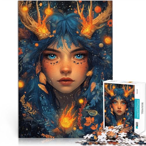 Puzzle für Erwachsene 1000 Teile “Hirschmädchen” Aus Karton,für und ab 14 Jahren Startseite Lernspiele DIY Spielzeug Schenkung von Kunstwerken。Größe:26x38cm/10.2x14.9Zoll Puzzle für Erwachsene 1000 Teile “Hirschmädchen” Aus Karton,für und ab 14 Jahren Startseite Lernspiele DIY Spielzeug Schenkung von Kunstwerken。Größe:26x38cm/10.2x14.9Zoll von KGUHVFTK