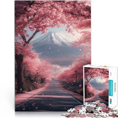 Puzzle für Erwachsene 1000 Teile “Japan-Straße und Sakura-Baum” Aus Karton,ab 14 Jahren Lernspielzeug-Herausforderung Geschenk - Herausforderndes Spiel。Größe:38x52cm/14.9x20.4Zoll Puzzle für Erwachsene 1000 Teile “Japan-Straße und Sakura-Baum” Aus Karton,ab 14 Jahren Lernspielzeug-Herausforderung Geschenk - Herausforderndes Spiel。Größe:38x52cm/14.9x20.4Zoll von KGUHVFTK