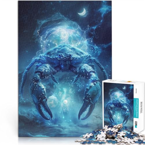 Puzzle für Erwachsene 1000 Teile “Krebs” Aus Karton,für und ab 14 Jahren Quizspiel Schenkung von Kunstwerken。Größe:38x52cm/14.9x20.4Zoll Puzzle für Erwachsene 1000 Teile “Krebs” Aus Karton,für und ab 14 Jahren Quizspiel Schenkung von Kunstwerken。Größe:38x52cm/14.9x20.4Zoll von KGUHVFTK