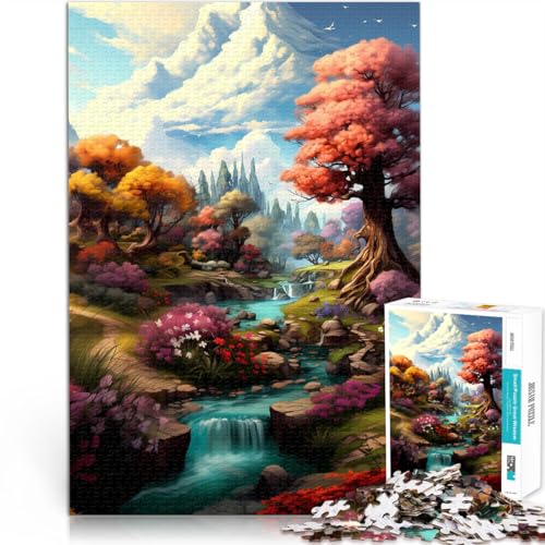 Puzzle für Erwachsene 1000 Teile “ Landschaftskunst” Aus Holz,für Kinder ab 14 Jahren Unmögliches Spiel ganze Familie eignet。Größe:50x75cm/19.6x29.5Zoll Puzzle für Erwachsene 1000 Teile “ Landschaftskunst” Aus Holz,für Kinder ab 14 Jahren Unmögliches Spiel ganze Familie eignet。Größe:50x75cm/19.6x29.5Zoll von KGUHVFTK