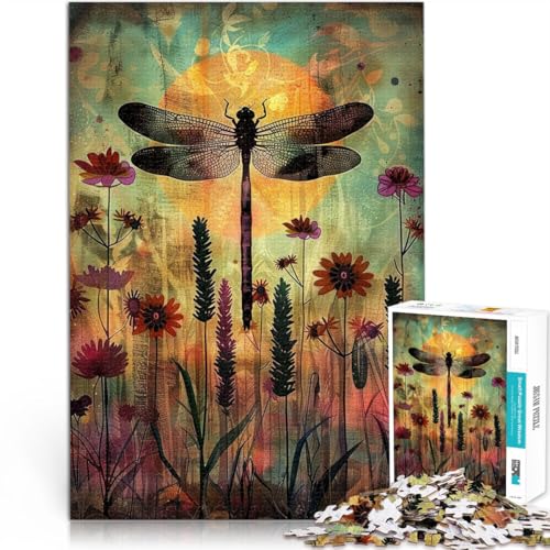 Puzzle für Erwachsene 1000 Teile “Libellenträume” Aus Karton,ab 14 Jahren Lernspielzeug-Herausforderung Geburtstagsgeschenk。Größe:38x52cm/14.9x20.4Zoll Puzzle für Erwachsene 1000 Teile “Libellenträume” Aus Karton,ab 14 Jahren Lernspielzeug-Herausforderung Geburtstagsgeschenk。Größe:38x52cm/14.9x20.4Zoll von KGUHVFTK