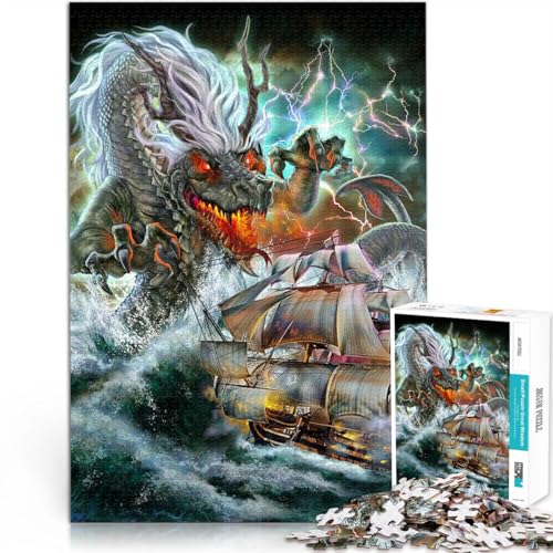 Puzzle für Erwachsene 1000 Teile “Monsterdrache Kraken” Aus Karton,für Kinder ab 14 Jahren Lernspiel-Herausforderungsspielzeug Geschenk zum Geburtstag。Größe:26x38cm/10.2x14.9Zoll Puzzle für Erwachsene 1000 Teile “Monsterdrache Kraken” Aus Karton,für Kinder ab 14 Jahren Lernspiel-Herausforderungsspielzeug Geschenk zum Geburtstag。Größe:26x38cm/10.2x14.9Zoll von KGUHVFTK