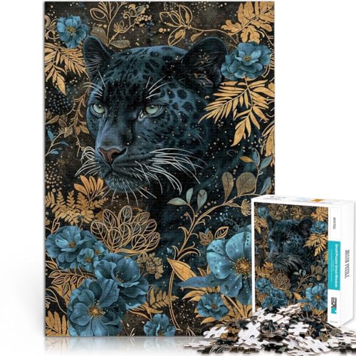 Puzzle für Erwachsene 1000 Teile “Panther mit goldenen Augen” Aus Karton,Geeignet für Kinder ab 14 Jahren Stressabbau Schwierige Herausforderung Geburtstagsgeschenk。Größe:38x52cm/14.9x20.4Zoll Puzzle für Erwachsene 1000 Teile “Panther mit goldenen Augen” Aus Karton,Geeignet für Kinder ab 14 Jahren Stressabbau Schwierige Herausforderung Geburtstagsgeschenk。Größe:38x52cm/14.9x20.4Zoll von KGUHVFTK