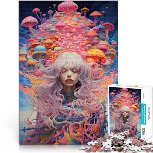 Puzzle für Erwachsene 1000 Teile “ Psychedelische Kunst” Aus Karton,Geeignet für Kinder ab 14 Jahren DIY-Spielzeug Geschenke für Freunde und Familie。Größe:26x38cm/10.2x14.9Zoll Puzzle für Erwachsene 1000 Teile “ Psychedelische Kunst” Aus Karton,Geeignet für Kinder ab 14 Jahren DIY-Spielzeug Geschenke für Freunde und Familie。Größe:26x38cm/10.2x14.9Zoll von KGUHVFTK