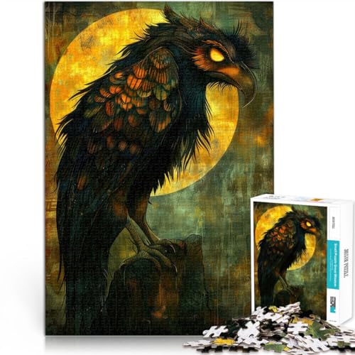 Puzzle für Erwachsene 1000 Teile “Raben leuchten” Aus Karton,Geeignet für Kinder ab 14 Jahren Stressabbau Geschenkspielzeug。Größe:38x52cm/14.9x20.4Zoll Puzzle für Erwachsene 1000 Teile “Raben leuchten” Aus Karton,Geeignet für Kinder ab 14 Jahren Stressabbau Geschenkspielzeug。Größe:38x52cm/14.9x20.4Zoll von KGUHVFTK