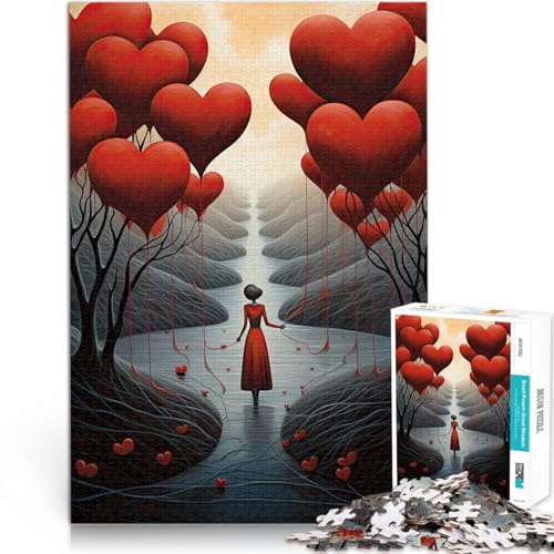 Puzzle für Erwachsene 1000 Teile “ Reise des Herzens” Aus Karton,Geeignet für Kinder ab 14 Jahren Home Dekoration Spiel Spielzeug Familienspiele Weihnachten Geburtstagsgeschenke。Größe:38x52cm Puzzle für Erwachsene 1000 Teile “ Reise des Herzens” Aus Karton,Geeignet für Kinder ab 14 Jahren Home Dekoration Spiel Spielzeug Familienspiele Weihnachten Geburtstagsgeschenke。Größe:38x52cm von KGUHVFTK