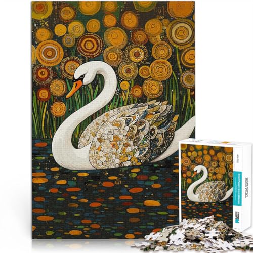 Puzzle für Erwachsene 1000 Teile “Schwan im Sternengarten” Aus Karton,ab 14 Jahren Pädagogisches Lernspielzeug Familienspiele Tolle Geschenke und Spielzeuge。Größe:26x38cm/10.2x14.9Zoll Puzzle für Erwachsene 1000 Teile “Schwan im Sternengarten” Aus Karton,ab 14 Jahren Pädagogisches Lernspielzeug Familienspiele Tolle Geschenke und Spielzeuge。Größe:26x38cm/10.2x14.9Zoll von KGUHVFTK