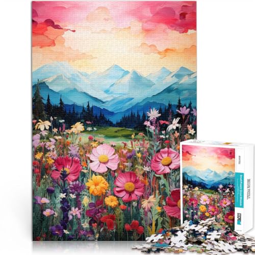Puzzle für Erwachsene 1000 Teile “ Sommerberge Kunst” Aus Karton,für und ab 14 Jahren Heimdekorationsspiel Geburtstagsgeschenk。Größe:38x52cm/14.9x20.4Zoll Puzzle für Erwachsene 1000 Teile “ Sommerberge Kunst” Aus Karton,für und ab 14 Jahren Heimdekorationsspiel Geburtstagsgeschenk。Größe:38x52cm/14.9x20.4Zoll von KGUHVFTK