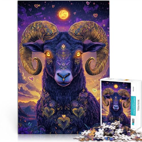 Puzzle für Erwachsene 1000 Teile “Sternenhimmel und Schafe” Aus Karton,ab 14 Jahren Lernspielzeug-Herausforderung Als Geschenk für die ganze Familie und Freunde。Größe:26x38cm/10.2x14.9Zoll Puzzle für Erwachsene 1000 Teile “Sternenhimmel und Schafe” Aus Karton,ab 14 Jahren Lernspielzeug-Herausforderung Als Geschenk für die ganze Familie und Freunde。Größe:26x38cm/10.2x14.9Zoll von KGUHVFTK