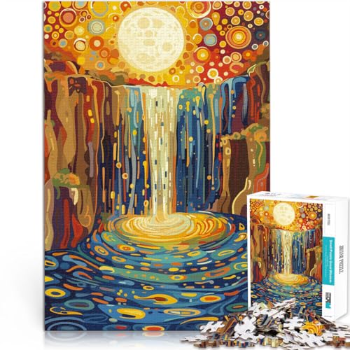Puzzle für Erwachsene 1000 Teile “Sternenklarer Wasserfall” Aus Karton,für Kinder ab 14 Jahren Interessante Stressreduzierung Geschenke zum 。Größe:26x38cm Puzzle für Erwachsene 1000 Teile “Sternenklarer Wasserfall” Aus Karton,für Kinder ab 14 Jahren Interessante Stressreduzierung Geschenke zum 。Größe:26x38cm von KGUHVFTK
