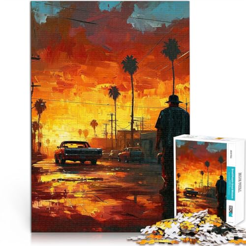 Puzzle für Erwachsene 1000 Teile “Sunset Drive Art” Aus Karton,ab 14 Jahren Puzzlespiel Spiele Spielzeug Geschenk。Größe:38x52cm/14.9x20.4Zoll Puzzle für Erwachsene 1000 Teile “Sunset Drive Art” Aus Karton,ab 14 Jahren Puzzlespiel Spiele Spielzeug Geschenk。Größe:38x52cm/14.9x20.4Zoll von KGUHVFTK