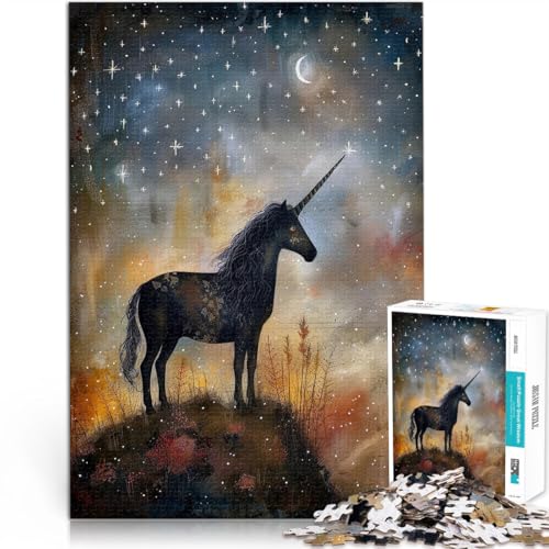 Puzzle für Erwachsene 1000 Teile “Verzaubertes Einhorn” Aus Karton,Geeignet für Personen ab 14 Jahren Pädagogisches Spielzeug zum Lernen Geschenke für Freunde und Familie。Größe:38x52cm/14.9x20.4Zoll Puzzle für Erwachsene 1000 Teile “Verzaubertes Einhorn” Aus Karton,Geeignet für Personen ab 14 Jahren Pädagogisches Spielzeug zum Lernen Geschenke für Freunde und Familie。Größe:38x52cm/14.9x20.4Zoll von KGUHVFTK