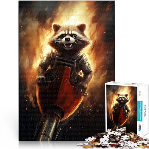 Puzzle für Erwachsene 1000 Teile “ Waschbärkunst” Aus Karton,für und ab 14 Jahren Lernspiele, Heimdekorationsspiel. Familienspiele Weihnachten Geburtstagsgeschenke。Größe:38x52cm/14.9x20.4Zoll Puzzle für Erwachsene 1000 Teile “ Waschbärkunst” Aus Karton,für und ab 14 Jahren Lernspiele, Heimdekorationsspiel. Familienspiele Weihnachten Geburtstagsgeschenke。Größe:38x52cm/14.9x20.4Zoll von KGUHVFTK