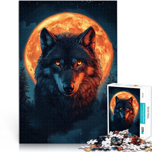 Puzzle für Erwachsene 1000 Teile “Werwolf bei Vollmond” Aus Karton,Geeignet für Kinder ab 14 Jahren einzigartiges Herausforderungsspiel Geburtstags- und einzigartige Geschenke。Größe:38x52cm Puzzle für Erwachsene 1000 Teile “Werwolf bei Vollmond” Aus Karton,Geeignet für Kinder ab 14 Jahren einzigartiges Herausforderungsspiel Geburtstags- und einzigartige Geschenke。Größe:38x52cm von KGUHVFTK
