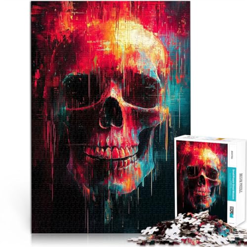 Puzzle für Erwachsene 2000 Teile “Abstrakte Schädel Digitale Kunst” Aus Karton,Geeignet für Kinder ab 14 Jahren Urlaub zu Hause: Zeit totschlagen Tolle Geschenke und Spielzeuge。Größe:70x100cm Puzzle für Erwachsene 2000 Teile “Abstrakte Schädel Digitale Kunst” Aus Karton,Geeignet für Kinder ab 14 Jahren Urlaub zu Hause: Zeit totschlagen Tolle Geschenke und Spielzeuge。Größe:70x100cm von KGUHVFTK