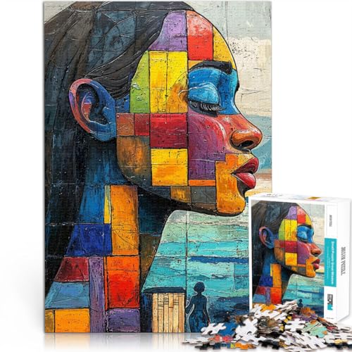 Puzzle für Erwachsene 2000 Teile “Fragmentierte Reflexion” Aus Karton，Geeignet für Personen ab 14 Jahren Stressabbau-Spielzeug Geschenkideen。Größe：70x100cm/27.5x39.3Zoll von KGUHVFTK