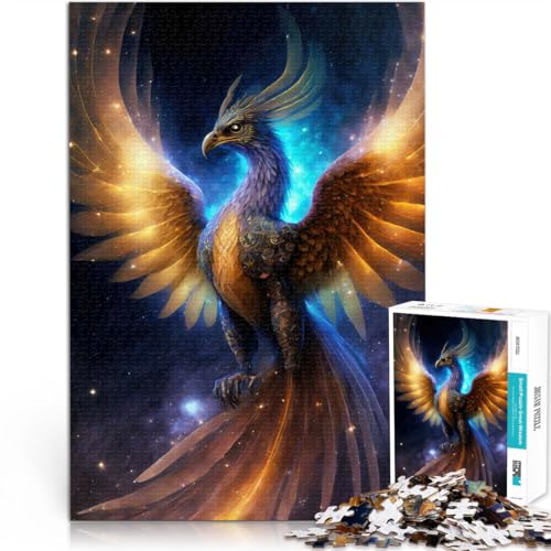 Puzzle für Erwachsene 2000 Teile “Mystischer Nebel Phoenix” Aus Karton,Geeignet für Personen ab 14 Jahren Herausforderungsspielzeug Geburtstags- und einzigartige Geschenke。Größe:70x100cm Puzzle für Erwachsene 2000 Teile “Mystischer Nebel Phoenix” Aus Karton,Geeignet für Personen ab 14 Jahren Herausforderungsspielzeug Geburtstags- und einzigartige Geschenke。Größe:70x100cm von KGUHVFTK