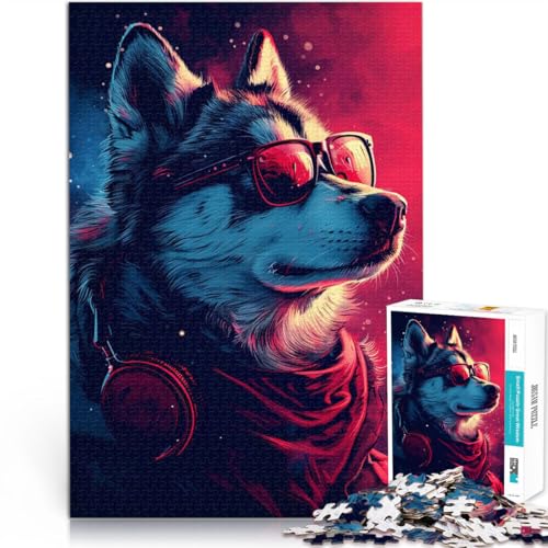 Puzzle für Erwachsene 2000 Teile “Neon Wolf” Aus Karton,Geeignet für Kinder ab 14 Jahren Familienspiele Geschenk zum Geburtstag。Größe:70x100cm/27.5x39.3Zoll Puzzle für Erwachsene 2000 Teile “Neon Wolf” Aus Karton,Geeignet für Kinder ab 14 Jahren Familienspiele Geschenk zum Geburtstag。Größe:70x100cm/27.5x39.3Zoll von KGUHVFTK