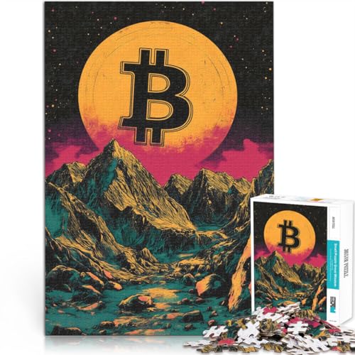 Puzzles für Erwachsene 1000 “Bitcoin-Vintage-Symbol” Aus Karton,für und ab 14 Jahren Lernspielzeug für die ganze Familie Lernspiel zum Geburtstag und Weihnachten。Größe:38x52cm/14.9x20.4Zoll Puzzles für Erwachsene 1000 “Bitcoin-Vintage-Symbol” Aus Karton,für und ab 14 Jahren Lernspielzeug für die ganze Familie Lernspiel zum Geburtstag und Weihnachten。Größe:38x52cm/14.9x20.4Zoll von KGUHVFTK