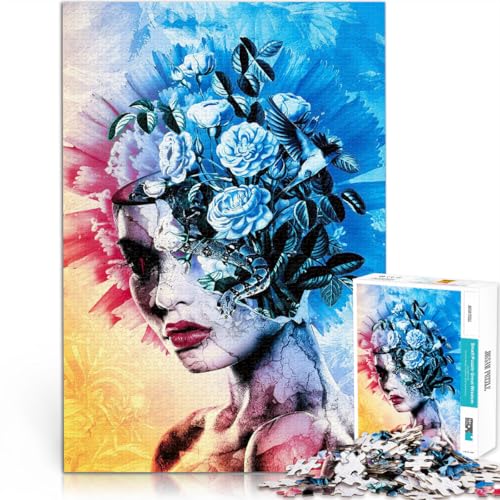 Puzzles für Erwachsene 1000 “Hexe” Aus Karton,ab 14 Jahren Geschenke zur Heimdekoration Geschenkspielzeug。Größe:38x52cm/14.9x20.4Zoll Puzzles für Erwachsene 1000 “Hexe” Aus Karton,ab 14 Jahren Geschenke zur Heimdekoration Geschenkspielzeug。Größe:38x52cm/14.9x20.4Zoll von KGUHVFTK