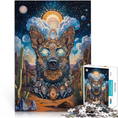 Puzzles für Erwachsene 1000 Puzzles “Bunter Kunsthund” Aus Karton,für 14+ Spiel Wanddekoration Tolle Geschenke und Spielzeuge。Größe:38x52cm/14.9x20.4Zoll Puzzles für Erwachsene 1000 Puzzles “Bunter Kunsthund” Aus Karton,für 14+ Spiel Wanddekoration Tolle Geschenke und Spielzeuge。Größe:38x52cm/14.9x20.4Zoll von KGUHVFTK