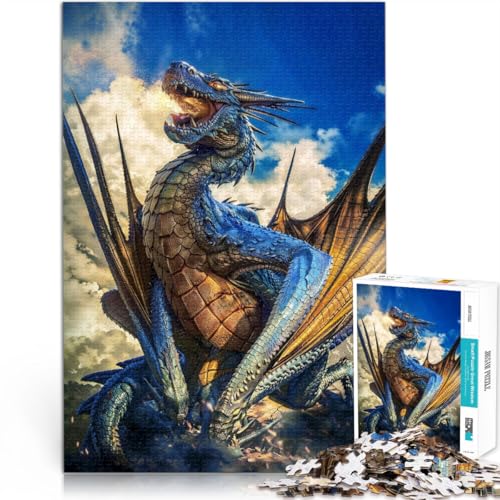 Puzzles für Erwachsene 1000 Puzzles “Wolkendrache” Aus Karton,Geeignet für Kinder ab 14 Jahren DIY-Spielzeug Tolles Geschenk zum Spielen。Größe:38x52cm/14.9x20.4Zoll Puzzles für Erwachsene 1000 Puzzles “Wolkendrache” Aus Karton,Geeignet für Kinder ab 14 Jahren DIY-Spielzeug Tolles Geschenk zum Spielen。Größe:38x52cm/14.9x20.4Zoll von KGUHVFTK