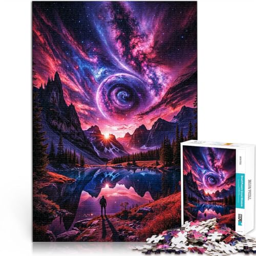 Puzzles für Erwachsene 1000 “Weltraum-Fantasielandschaft” Aus Karton,für Kinder ab 14 Jahren Heimdekoration Weihnachtsgeburtstagsgeschenk。Größe:38x52cm/14.9x20.4Zoll Puzzles für Erwachsene 1000 “Weltraum-Fantasielandschaft” Aus Karton,für Kinder ab 14 Jahren Heimdekoration Weihnachtsgeburtstagsgeschenk。Größe:38x52cm/14.9x20.4Zoll von KGUHVFTK