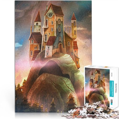 Schweres Puzzle für Erwachsene, 1000 Teile “EIN Schloss” Aus Karton,Geeignet für Kinder ab 14 Jahren Heimdekorationsspielzeug Weihnachtsgeburtstagsgeschenk。Größe:38x52cm/14.9x20.4Zoll Schweres Puzzle für Erwachsene, 1000 Teile “EIN Schloss” Aus Karton,Geeignet für Kinder ab 14 Jahren Heimdekorationsspielzeug Weihnachtsgeburtstagsgeschenk。Größe:38x52cm/14.9x20.4Zoll von KGUHVFTK