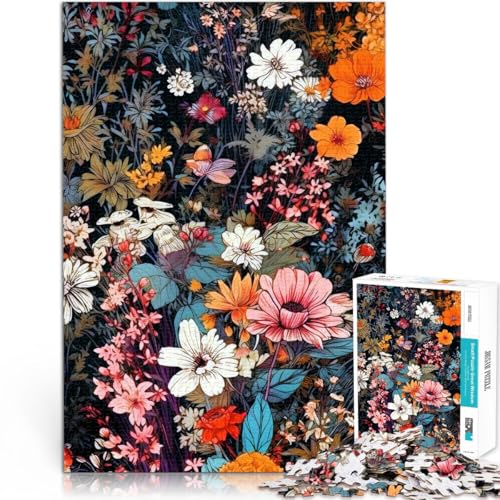 Schweres Puzzle für Erwachsene, 1000 Teile “Wiesenblumen” Aus Karton,Geeignet für Kinder ab 14 Jahren Lernspiele, Heimdekorationsspiel. Interessante Geschenke zur Stressreduzierung。Größe:38x52cm Schweres Puzzle für Erwachsene, 1000 Teile “Wiesenblumen” Aus Karton,Geeignet für Kinder ab 14 Jahren Lernspiele, Heimdekorationsspiel. Interessante Geschenke zur Stressreduzierung。Größe:38x52cm von KGUHVFTK