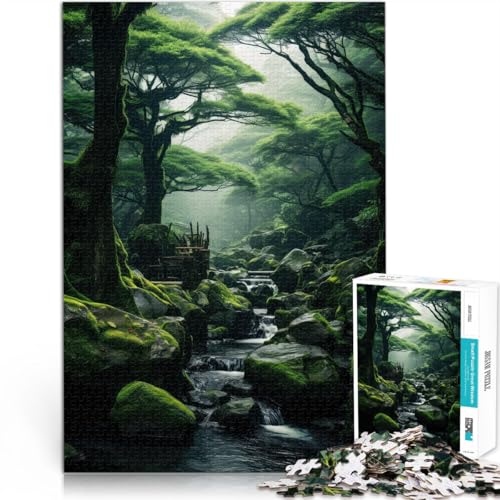 Schweres Puzzle für Erwachsene, 2000 Teile “ Japanische Landschaftskunst” Aus Karton，ab 14 Jahren Stressabbau-Spielzeug Lustige Aktivitäten für zu Hause, Geburtstagsgeschenk, Reisegeschenke。 von KGUHVFTK
