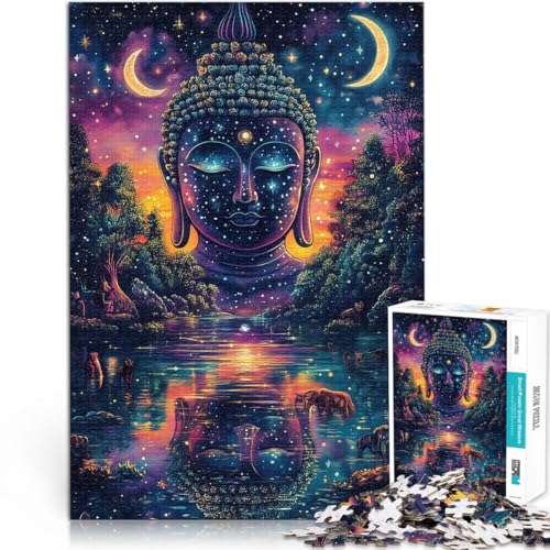 für Erwachsene 1000 Teile Puzzle “Bunte Buddha-Statue” Aus Karton,ab 14 Jahren Denksportaufgabe 。Größe:26x38cm/10.2x14.9Zoll für Erwachsene 1000 Teile Puzzle “Bunte Buddha-Statue” Aus Karton,ab 14 Jahren Denksportaufgabe 。Größe:26x38cm/10.2x14.9Zoll von KGUHVFTK