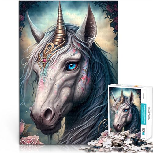 für Erwachsene 1000 Teile Puzzle “Einhorn Zauberwald” Aus Karton,ab 14 Jahren Familienspiel für und Geschenkideen。Größe:38x52cm/14.9x20.4Zoll für Erwachsene 1000 Teile Puzzle “Einhorn Zauberwald” Aus Karton,ab 14 Jahren Familienspiel für und Geschenkideen。Größe:38x52cm/14.9x20.4Zoll von KGUHVFTK