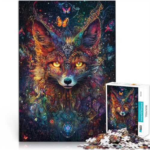 für Erwachsene 1000 Teile Puzzle Geschenke “Fuchskunst” Aus Karton,für und ab 14 Jahren Spielspielzeug Weihnachtsgeburtstagsgeschenk。Größe:38x52cm/14.9x20.4Zoll für Erwachsene 1000 Teile Puzzle Geschenke “Fuchskunst” Aus Karton,für und ab 14 Jahren Spielspielzeug Weihnachtsgeburtstagsgeschenk。Größe:38x52cm/14.9x20.4Zoll von KGUHVFTK